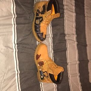 Customized boondocks timb boots